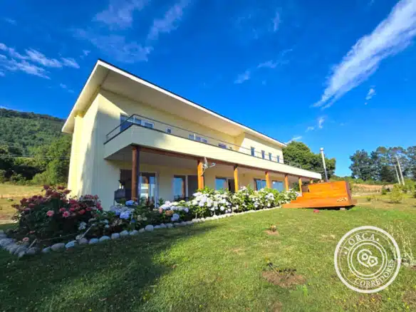 parcela con casa en venta lago rupanco