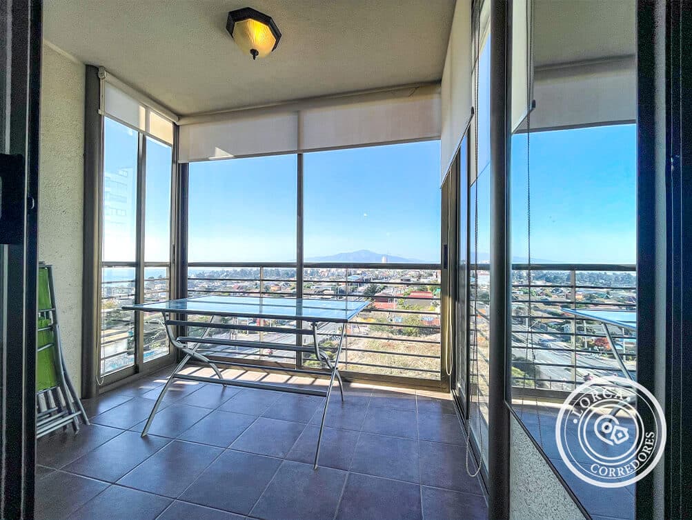 Departamento Amoblado en Arriendo Lomas de Montemar, Concón — Edificio Vista Montemar