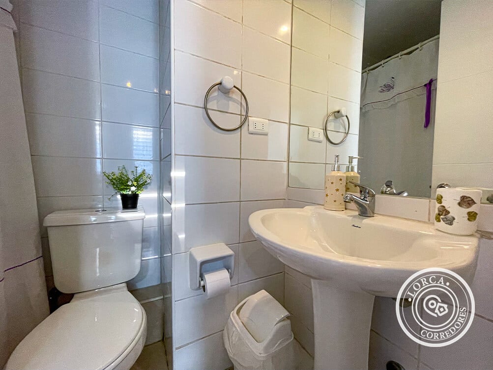 Departamento Amoblado en Arriendo Canal Beagle Viña del Mar — 3 Dormitorios con Suite, Edificio Parque Mirador