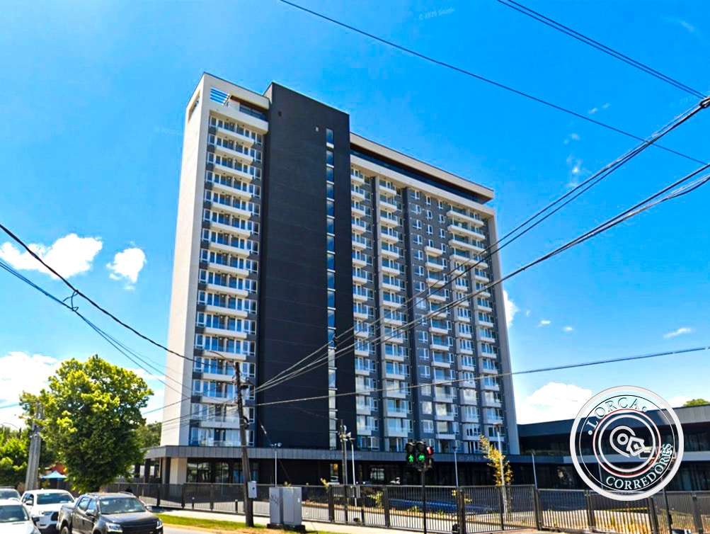 Departamento Amoblado en Arriendo Centro de Los Ángeles — 1 Dormitorio, Edificio Año 2024