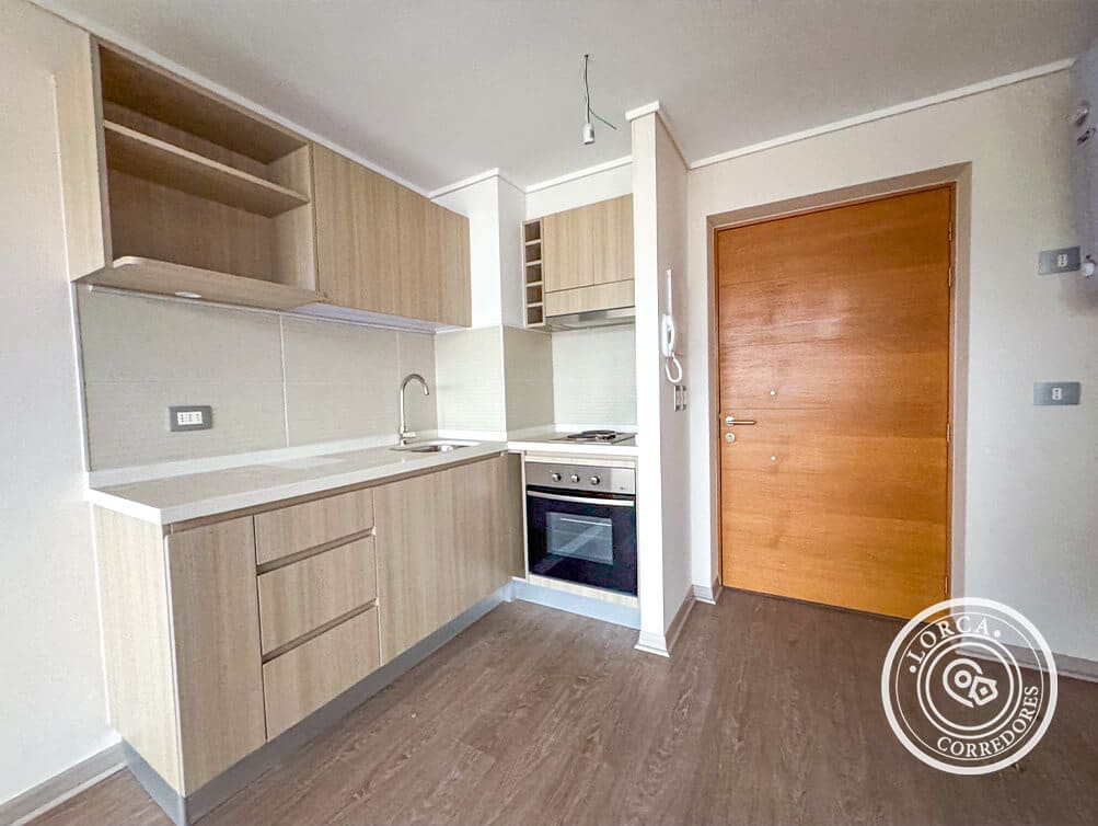Departamento en Arriendo Edificio Futuro Angol, Centro de Concepción — 1 Dormitorio en Suite, con Estacionamiento y Bodega