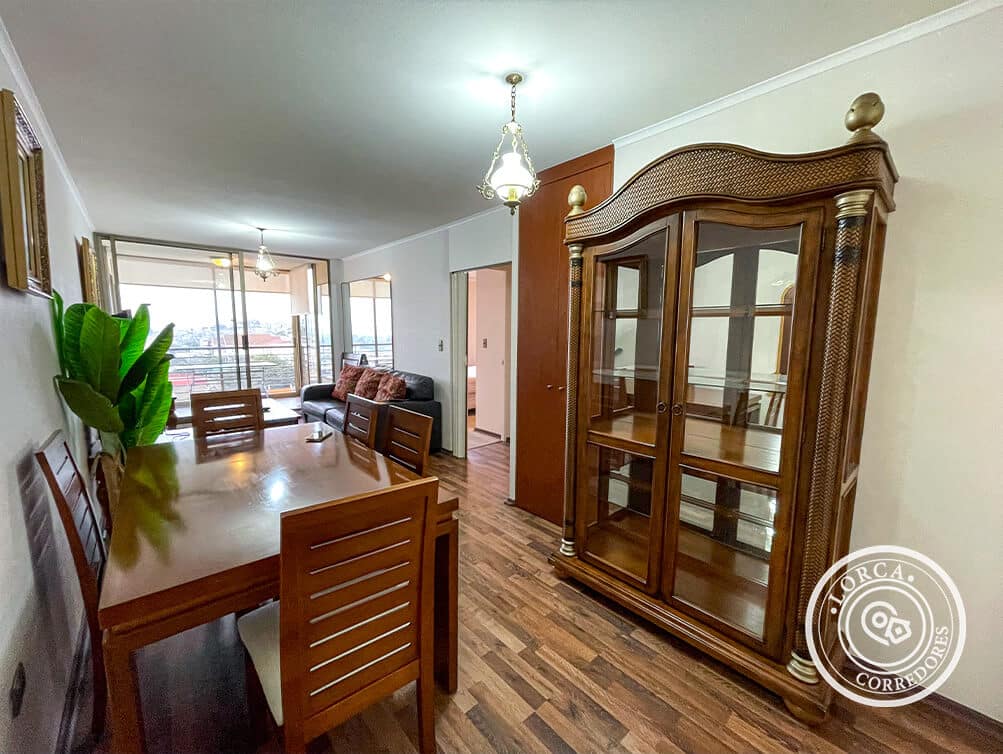 Departamento Amoblado en Arriendo Lomas de Montemar, Concón — Edificio Vista Montemar