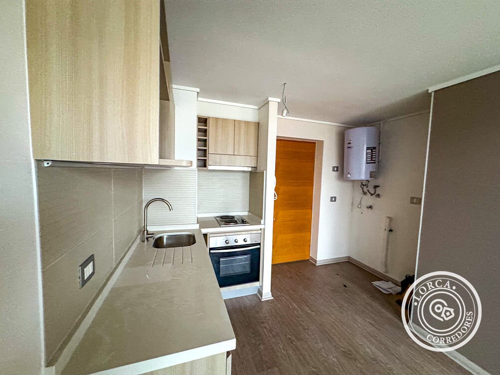 Departamento en Arriendo Edificio Futuro Angol, Centro de Concepción — 1 Dormitorio en Suite, con Estacionamiento y Bodega