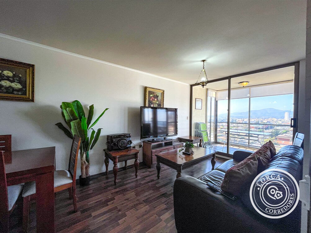 Departamento Amoblado en Arriendo Lomas de Montemar, Concón — Edificio Vista Montemar