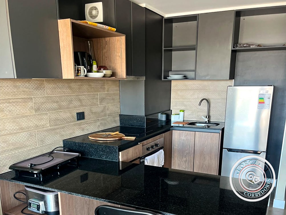 Departamento Amoblado en Arriendo Centro de Los Ángeles — 1 Dormitorio, Edificio Año 2024