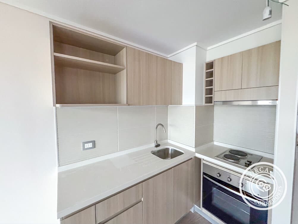Departamento en Arriendo Edificio Futuro Angol, Centro de Concepción — 1 Dormitorio en Suite, con Estacionamiento y Bodega