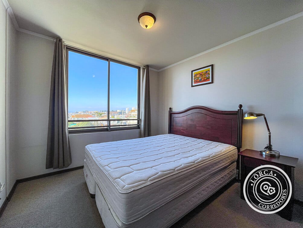 Departamento Amoblado en Arriendo Lomas de Montemar, Concón — Edificio Vista Montemar