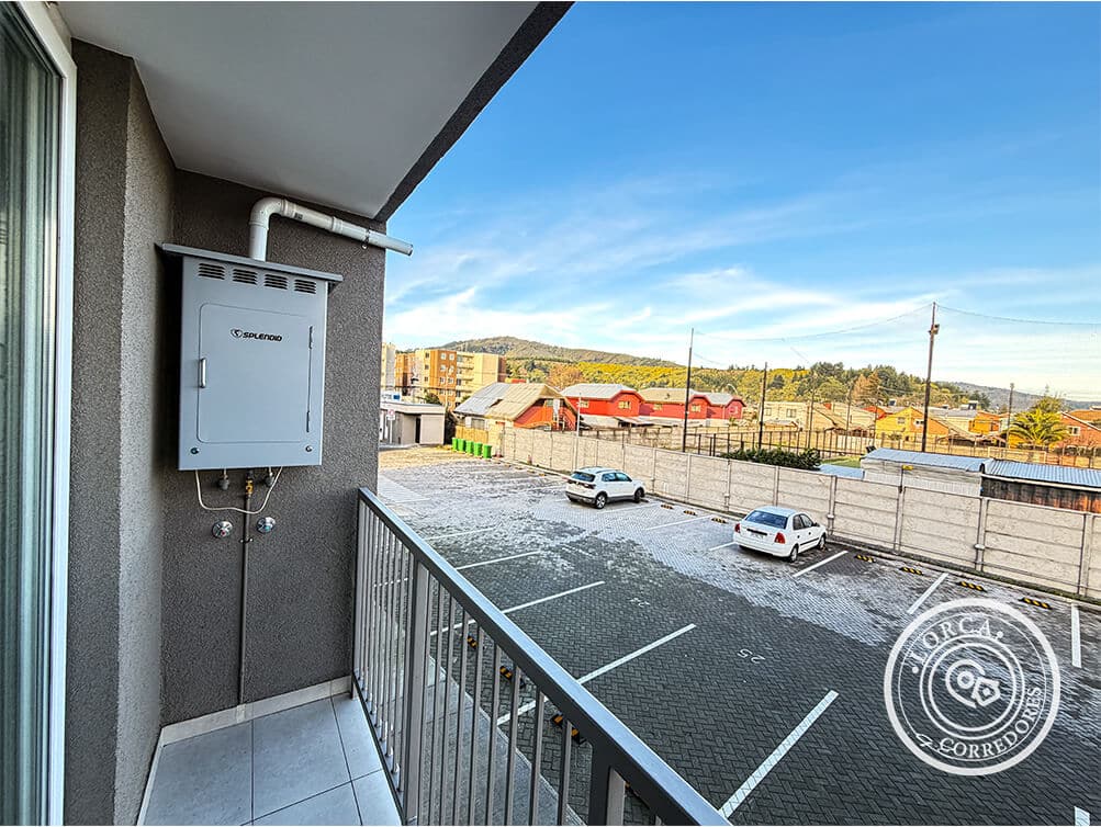 Departamento en Arriendo Condominio Doña Josefina, Sector Esperanza, Chiguayante. Tipo Mariposa, 2 Dormitorios en Suite, Piso 2, Gastos Comunes Incluidos, $580.000