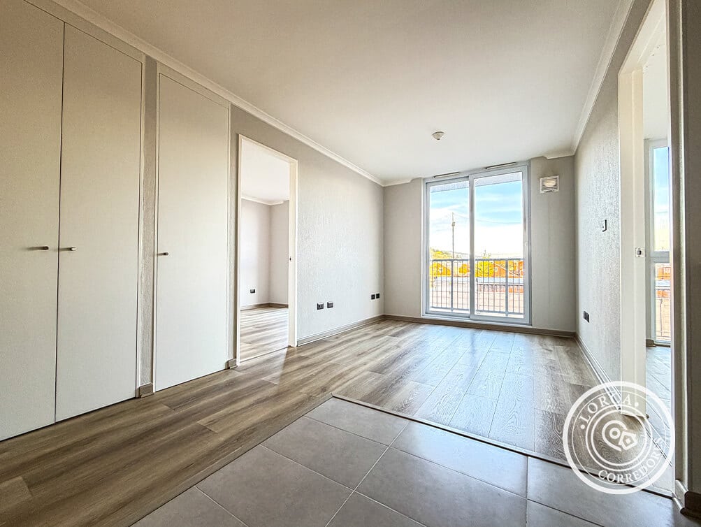 Departamento en Arriendo Condominio Doña Josefina, Sector Esperanza, Chiguayante. Tipo Mariposa, 2 Dormitorios en Suite, Piso 2, Gastos Comunes Incluidos, $580.000