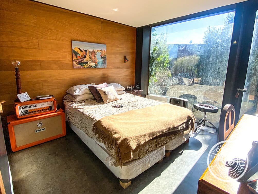 Casa en Arriendo Condominio Campomar 4, Mantagua, Quintero — Diseño Arquitectónico en Acero Corten, 3 Dormitorios (2 en Suite), 1500 m² con Bosque, a 15 min de Concón