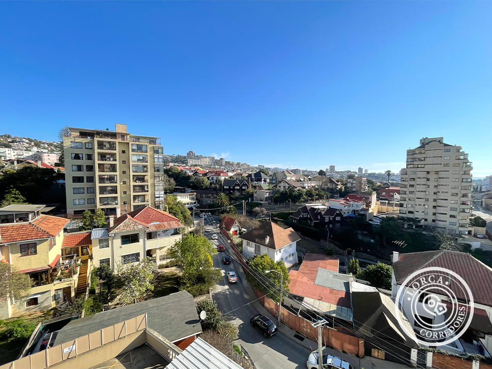 Departamento en Venta Edificio Puerto Williams, Villanelo Alto, Viña del Mar — 2 Dormitorios, 2 Baños, 68 m², Piso 5, Vista al Mar, Estacionamiento Cubierto, Bodega y Piscina, UF 4.649