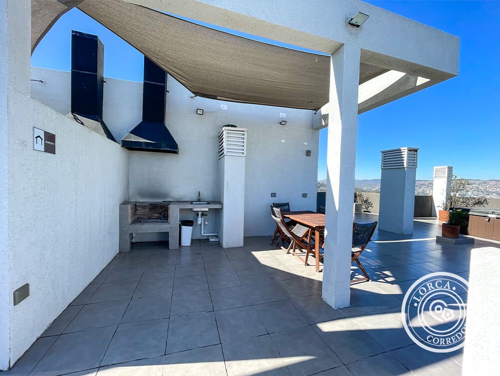 Departamento en Arriendo Sector 21 Norte, Subida Alessandri, Viña del Mar | Con o Sin Muebles, 2 Dormitorios, 1 Baño, 69 m², Piso 11, Balcón Vista Panorámica al Mar, con Estacionamiento, $600.000