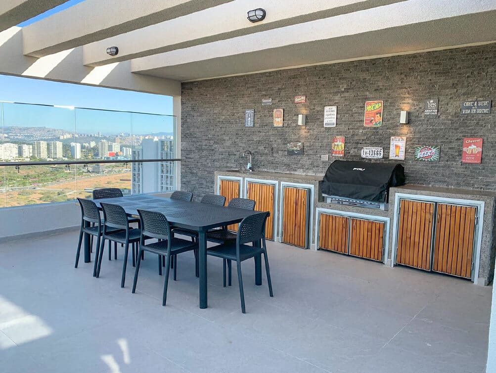 Departamento en Venta Reñaca Norte, Viña del Mar — Edificio Nuevo 2022, 2 Dormitorios, 2 Baños, 63 m², Piso Alto, Balcón Panorámico Vista al Mar, con Estacionamiento y Bodega, Piscina, Gimnasio y Terraza Gourmet, UF 5.527