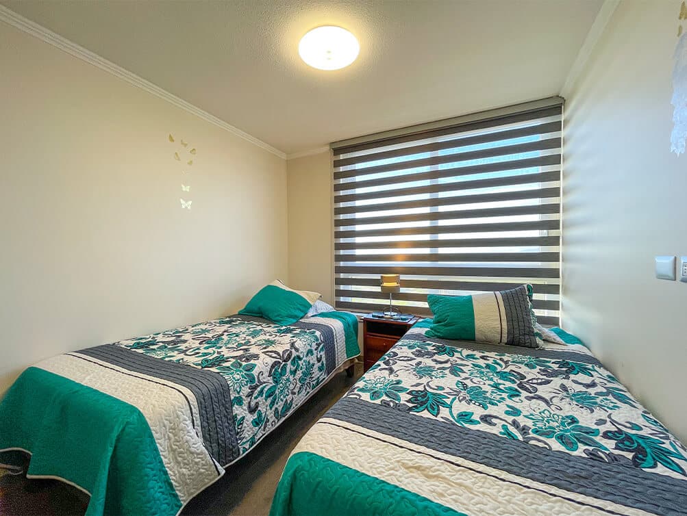 Departamento Full Amoblado en Arriendo Condominio Blanca Estela, Lomas de Montemar, Concón. Torre B, Piso 11, 3 Dormitorios, 2 Baños, Vista al Mar, Terraza Norponiente, Estacionamiento, $1.250.000