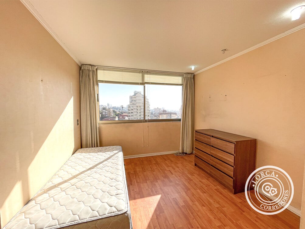 Departamento en Venta Edificio Puerto Williams, Villanelo Alto, Viña del Mar — 2 Dormitorios, 2 Baños, 68 m², Piso 5, Vista al Mar, Estacionamiento Cubierto, Bodega y Piscina, UF 4.649