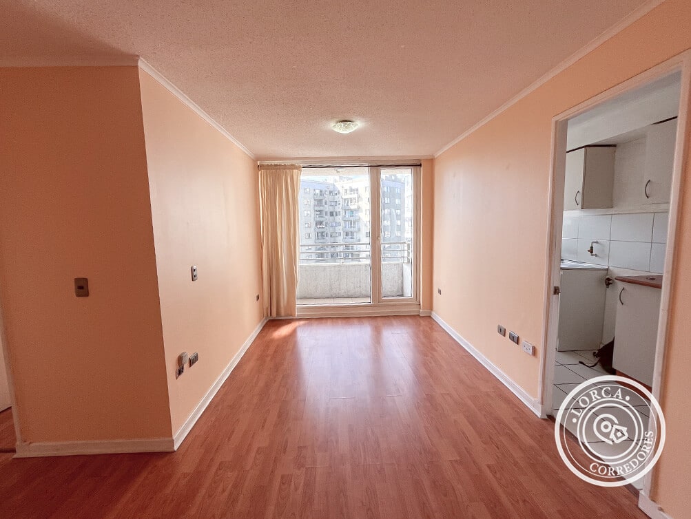 Departamento en Arriendo Edificio Mar del Sur, Concepción — 3 Dormitorios, 2 Baños, 65 m², Piso 12, Vista Oriente, con Estacionamiento y Bodega, Piscina, $500.000