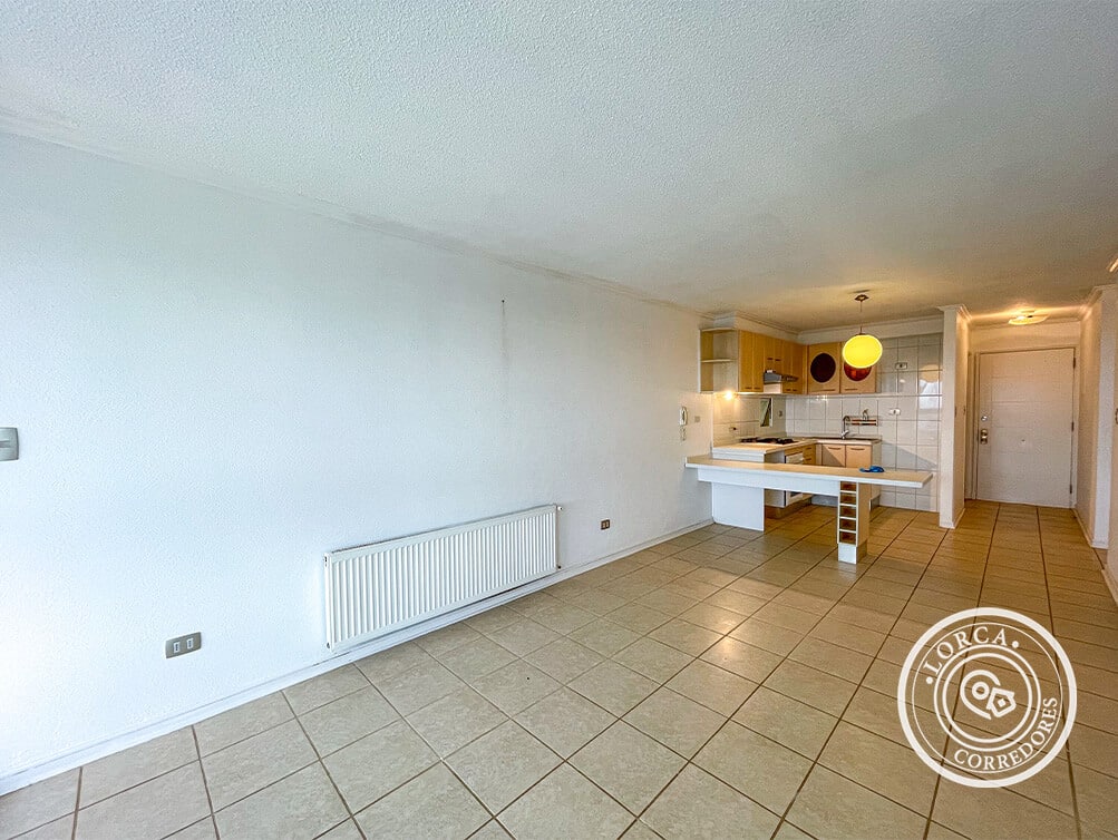 Departamento en Venta Condominio Canelillo, Algarrobo — 2 Dormitorios, 2 Baños (Uno en Suite), 60 m², Piso 7, Vista al Mar, Acceso Directo a Playa Canelillo y El Canelo, Funicular Privado, con Estacionamiento y Bodega, UF 4.771