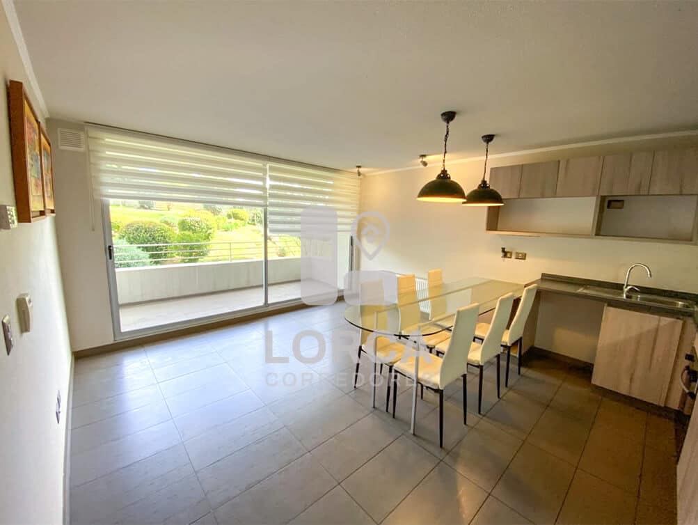 Departamento en Venta Condominio Jardín del Mar, Reñaca — Viña del Mar, 3 Dormitorios, 2 Baños, 71 m², Piso 1, con Estacionamiento, Amplias Piscinas con Tobogán, UF 3.912