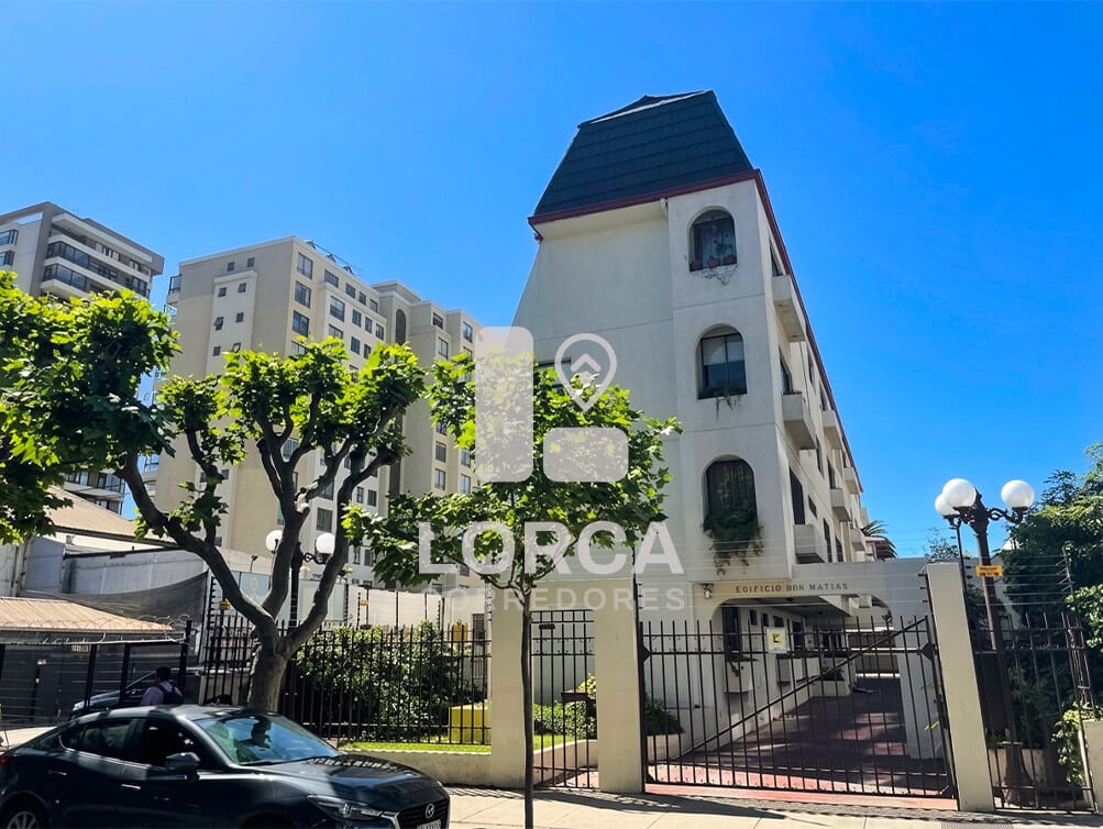 Departamento en Venta Edificio Don Matías, Sector 4 Norte, Viña del Mar | 3 Dormitorios, 2 Baños, 88 m², Piso 4, Orientación Oriente con Sol de Mañana, con Estacionamiento y Bodega, UF 6.316